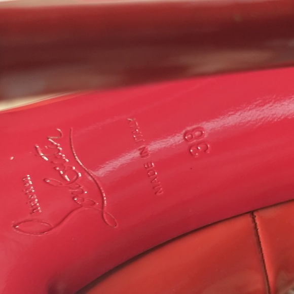 🍒 Christian Louboutin Pigalle Plato Pumps - Picture 7 of 8